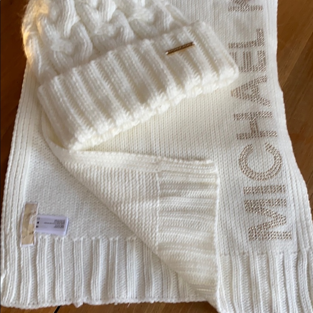 Michael Kors Scarf and Hat Set
